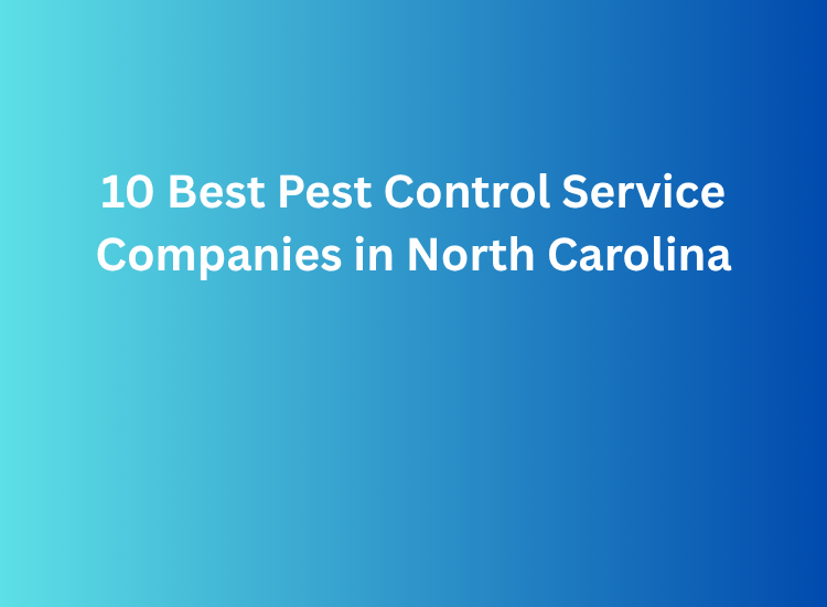 10 Best Pest Control Service Companies in North Carolina