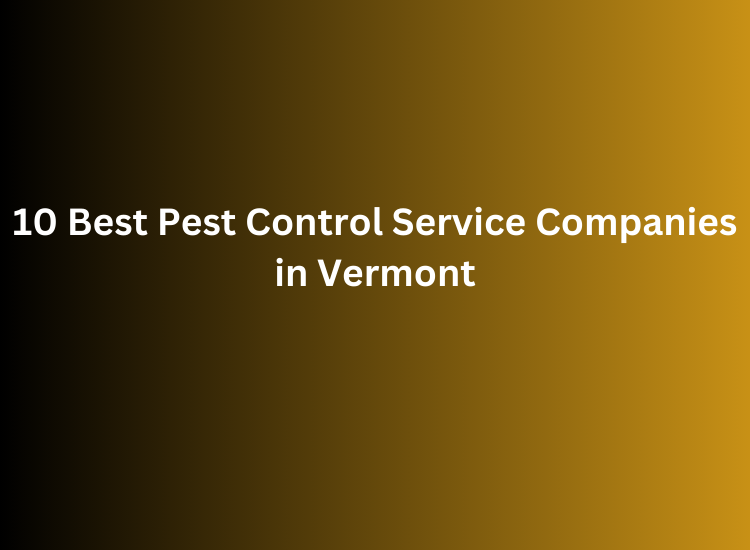 10 Best Pest Control Service Companies in Vermont